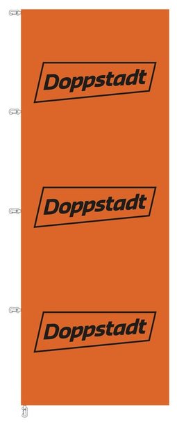 Hochformat Fahne Doppstadt